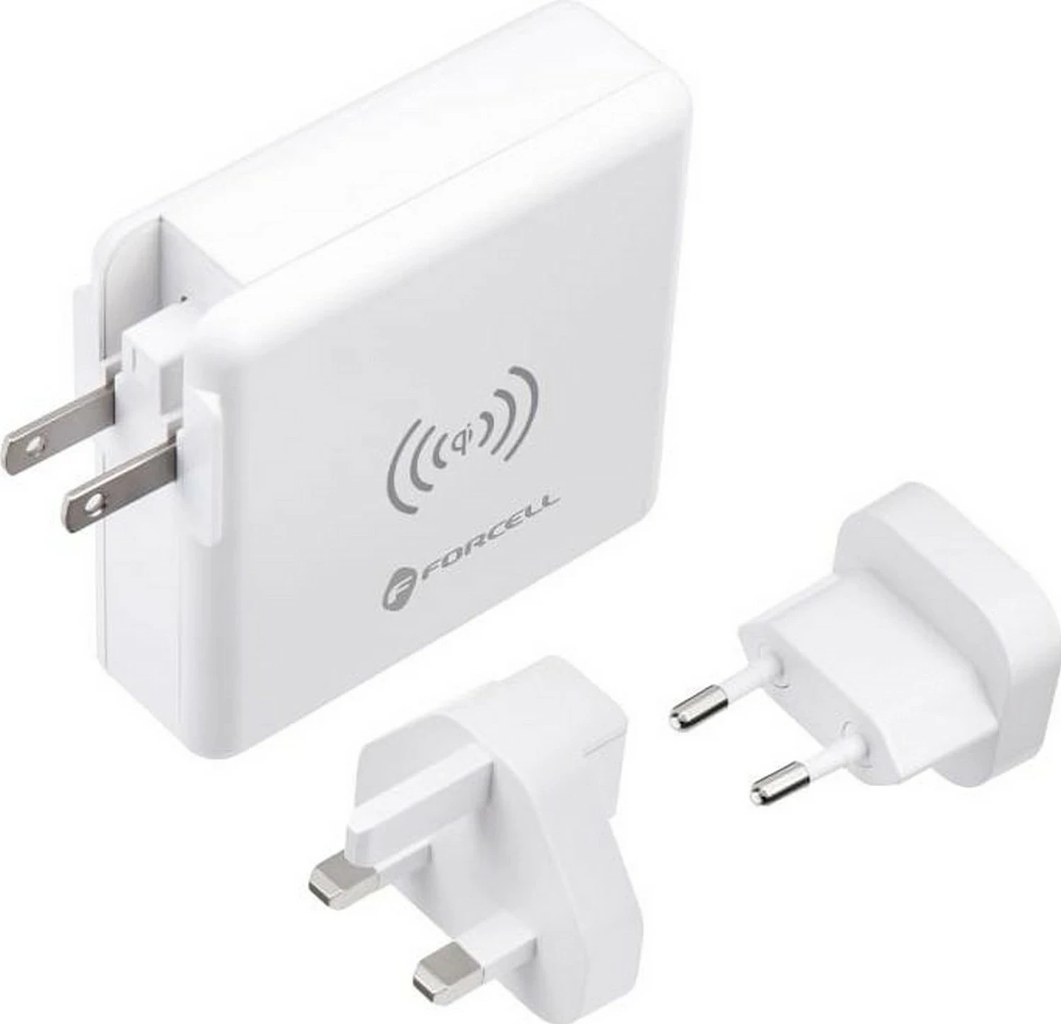 Karikues Forcell F-Energy 4n1 15W, power bank 8000mAh, USB/USB-C, i bardhë 7