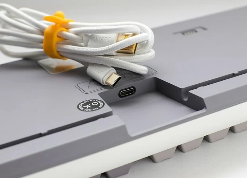 Tastierë mekanike gaming Ducky One 3 TKL, argjend