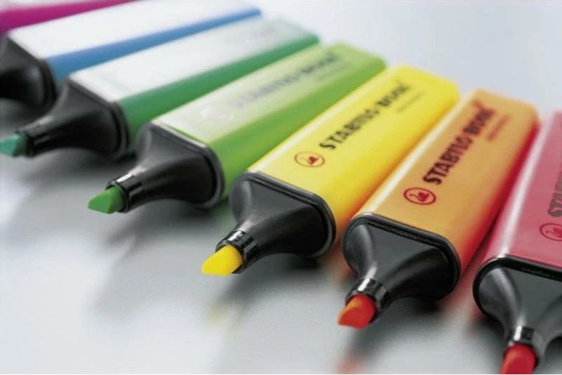 Marker theksues, Stabilo, BOSS Original 70/33, 2 mm dhe 5 mm, i rimbushëm, Anti-Dry-Out 4 orë, gjelbër