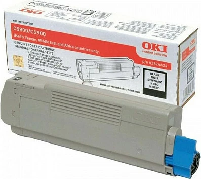Toner OKI 43324424, 6000 faqe, i zi