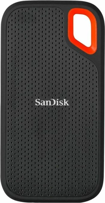 SSD eksterne SanDisk Extreme Portable SDSSDE61-4T00-G25 4TB NVMe USB-C USB 3.2 Gen 2 IP65, e zezë, set me kabllo dhe adapter