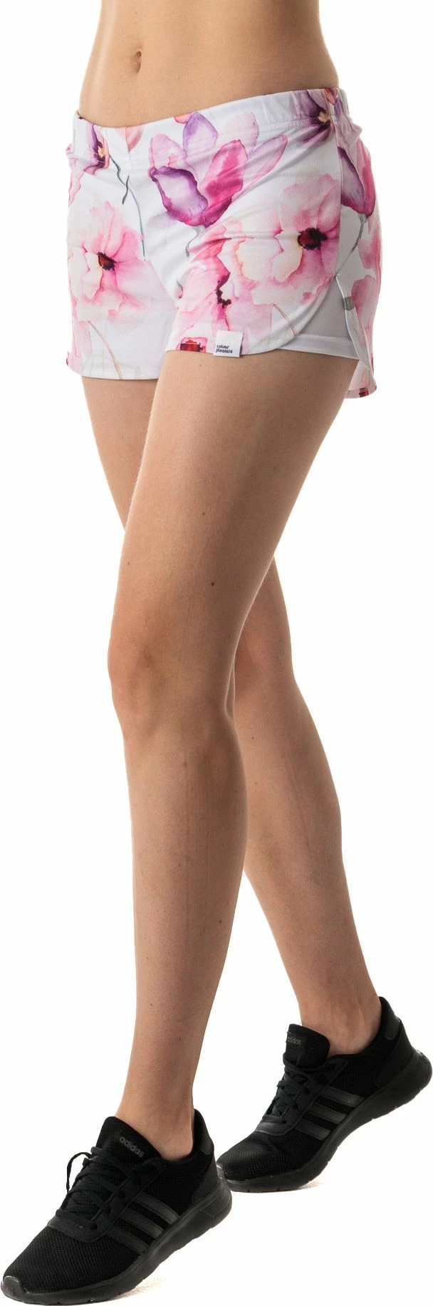 Shorce sportive Colour Pleasure CP-020 156, XS-S, bardhë-rozë