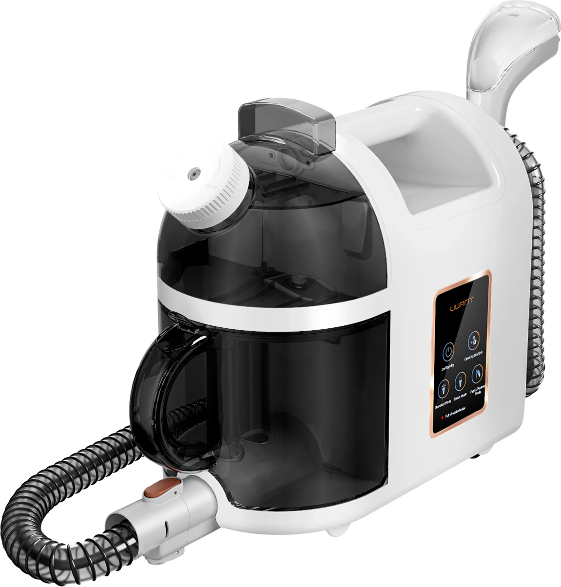 Fshesë me avull dhe ujë UWANT B200, 12000Pa, 1900W, e bardhë, set aksesorësh