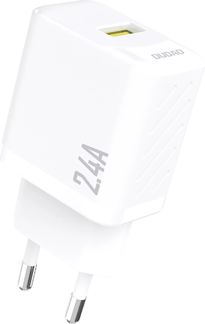Karikues muri Dudao A23, 2.4A, 1x USB-A, i bardhë