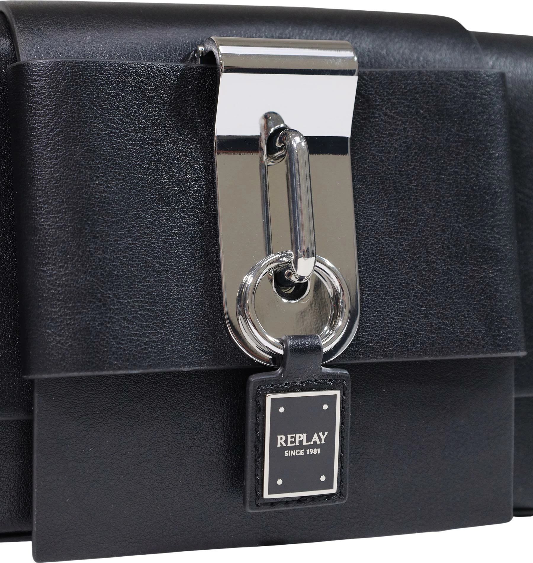Çantë krahu Replay PLAIN SYNTHETIC FW01BI.000.A7243S për femra, e zezë