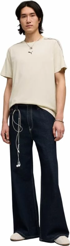 Maicë për meshkuj Puma Tape Tee 691693 87, bezhë