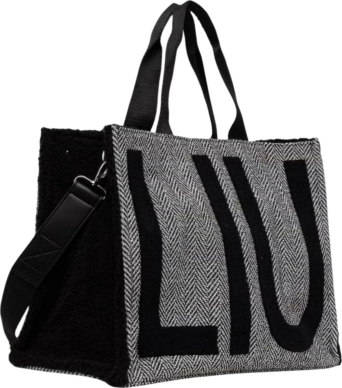 Çantë shopper për femra Liu Jo BAG 2F6037 T0300, e zezë