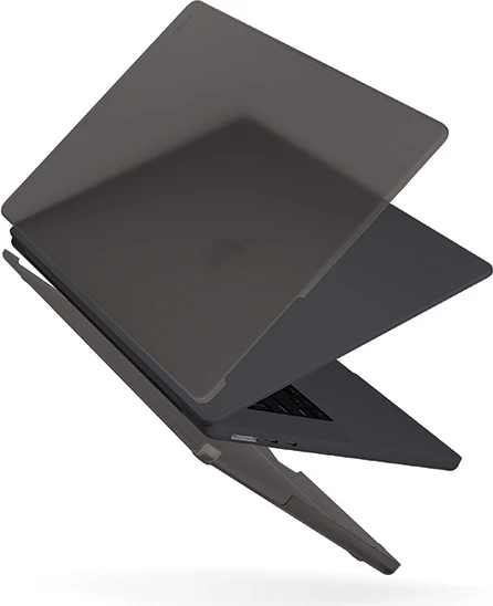 Kasë UNIQ Claro për MacBook Air 15" (2023), transparent-gri