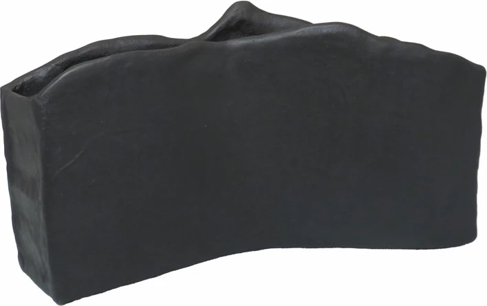 Vazo GRANTAS, alumin, e zezë, 42x14x23 cm