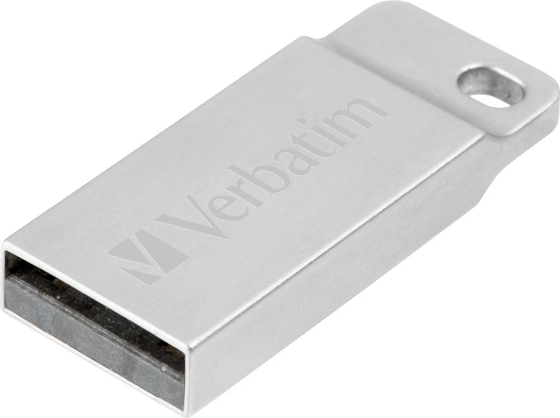 USB Verbatim Metal Executive 64 GB, USB Type-A, 2.0, Argjendtë
