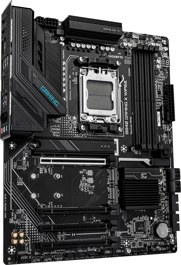Pllakë amë GIGABYTE B840 Gaming X WiFi6E, AM5, 4x DDR5, mATX