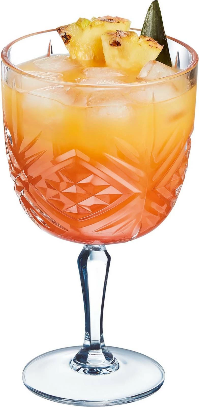 Gotë gin me këmbë Arcoroc Broadway 580 ml transparente, set 6 copë