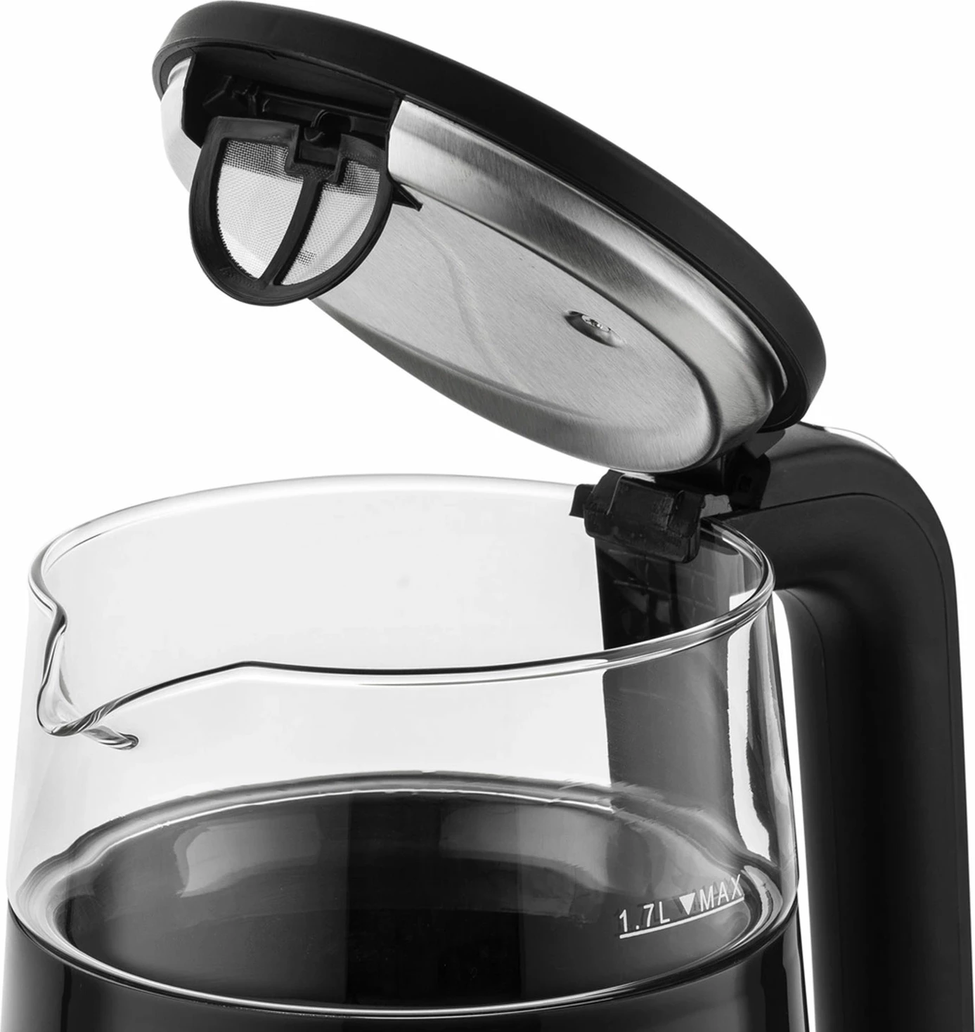 Çajnik elektrik Elit AQUAPRO 1.7B 1.7L me ekran digjital, i zi 7