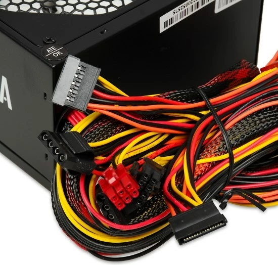 Furnizues energjie IBOX Aurora, 500W, 14cm, i bardhë