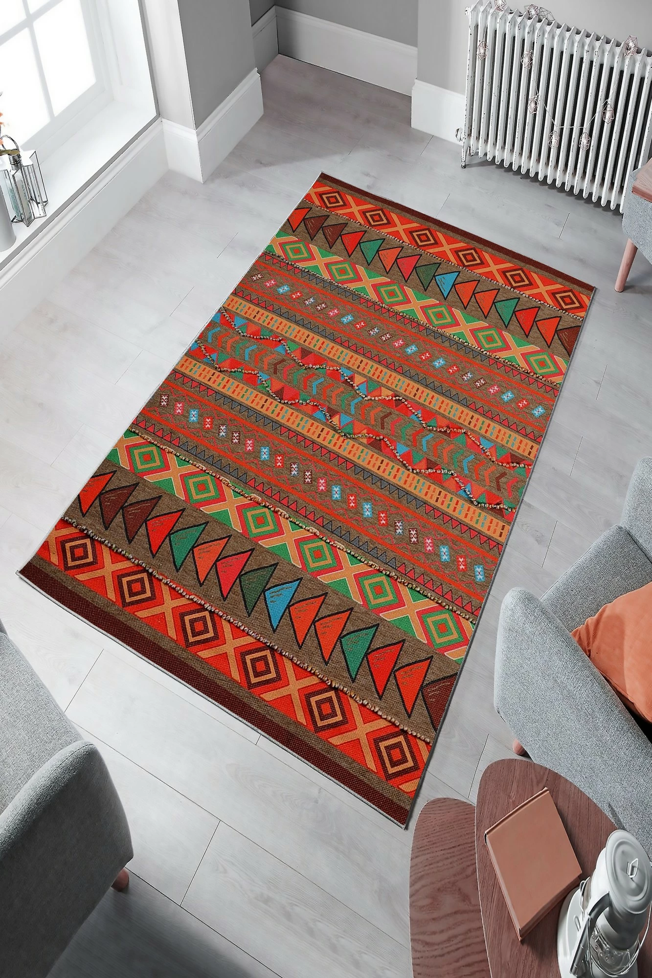 Qilim (80 x 120) Conceptum Hypnose, W1095, shumëngjyrësh