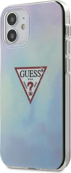 Mbështjellës Guess GUHCP12SPCUMCGC02 për iPhone 12 mini 5.4\", TPU/PC, Tie & Dye Collection, blu