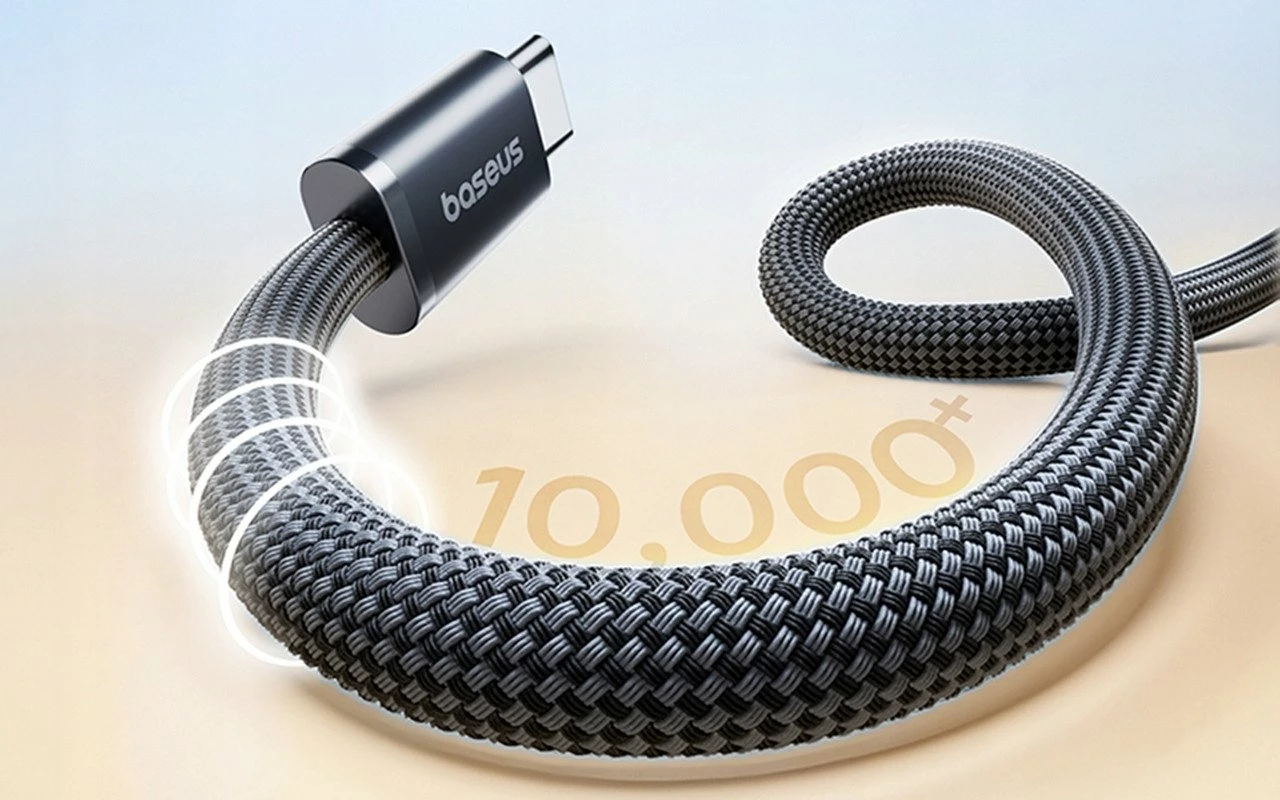 Kabëll USB-C në USB-C Baseus Dynamic 4 Pro BSU9073 100W 1 m, i zi