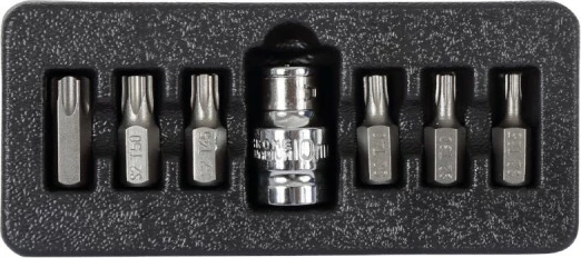 Set bit Torx PROLINE 10749 T25-T55 7 copë