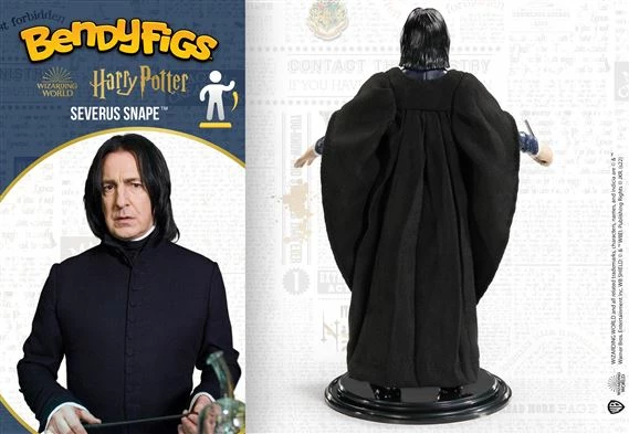 Figurinë e përkulshme Noble Collection Bendyfigs Harry Potter Severus Snape 18 cm