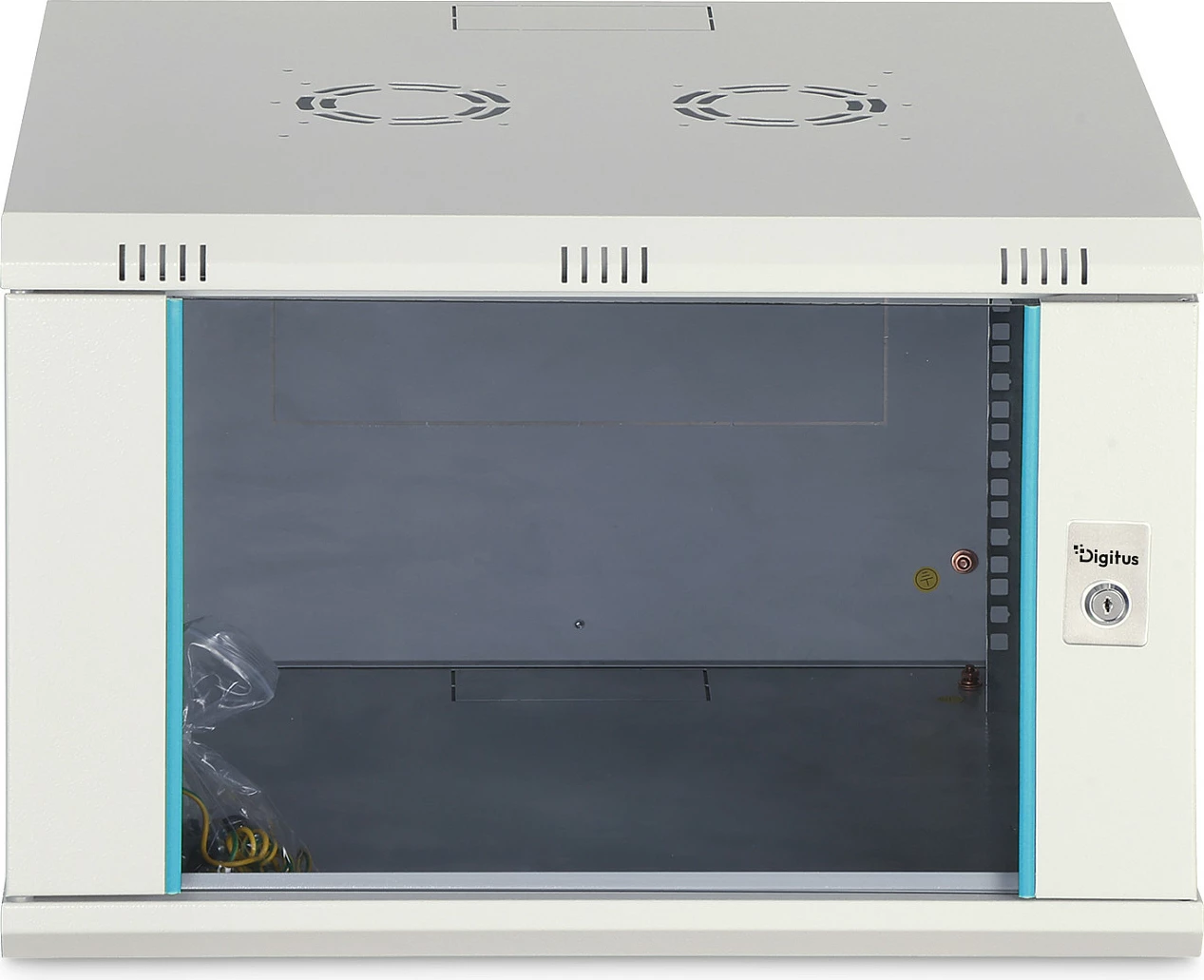 Kabinet rrjeti Digitus Dynamic-N 7U, 600x600mm, muror, gri e çelët