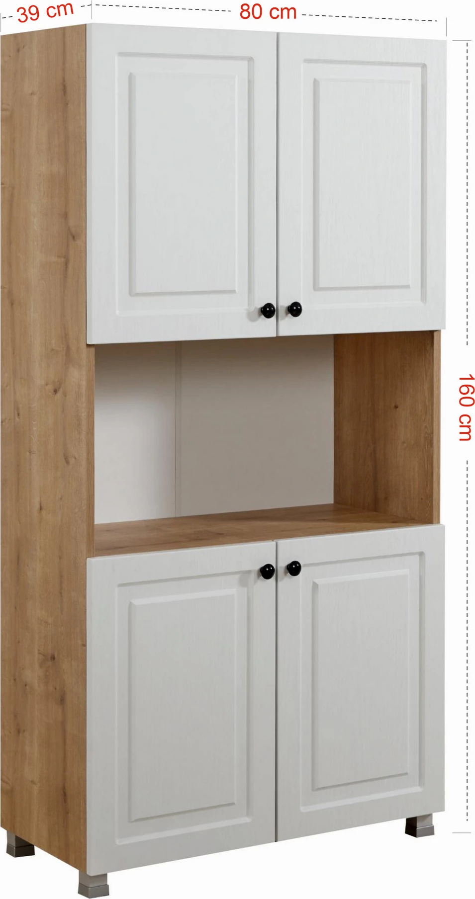 Dollap multifunksional Skye Decor, Tuvalle 019, ngjyrë lis safir dhe arre