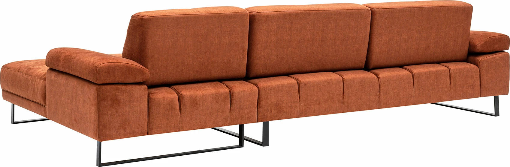 Këndore Atelier del Sofa Mustang Small, e djathtë, portokalli