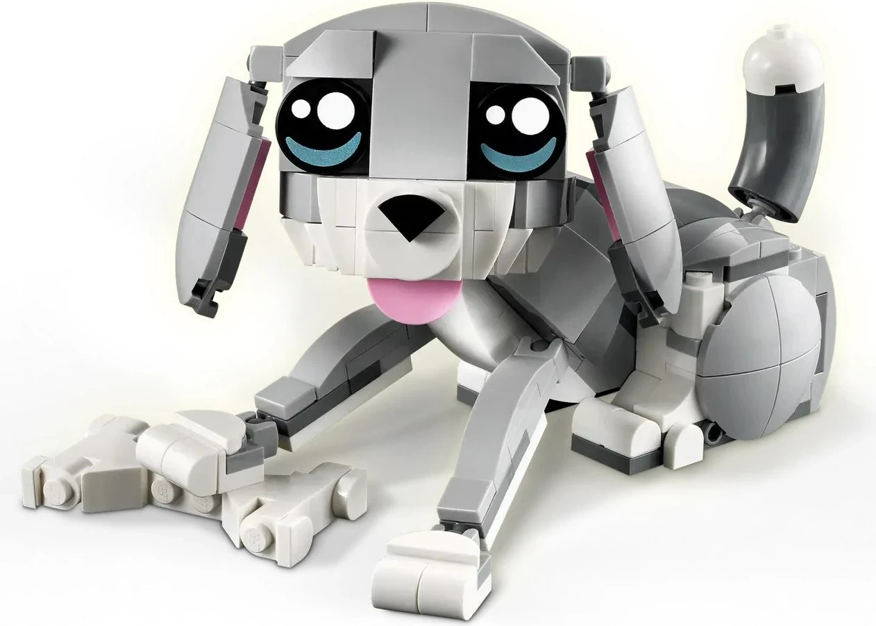 Set LEGO Creator 3 në 1, Playful Cat 31163, për fëmijë 8+ vjeç