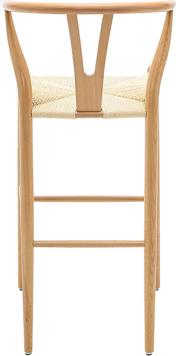 Karrige për bar Sandra, dru, litar natyral