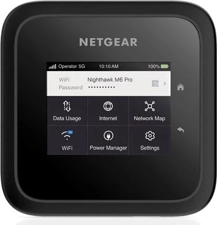 Ruter Netgear MR6450-100EUS, Gigabit Ethernet 2.4GHz / 5GHz, Wi-Fi 6E, i zi