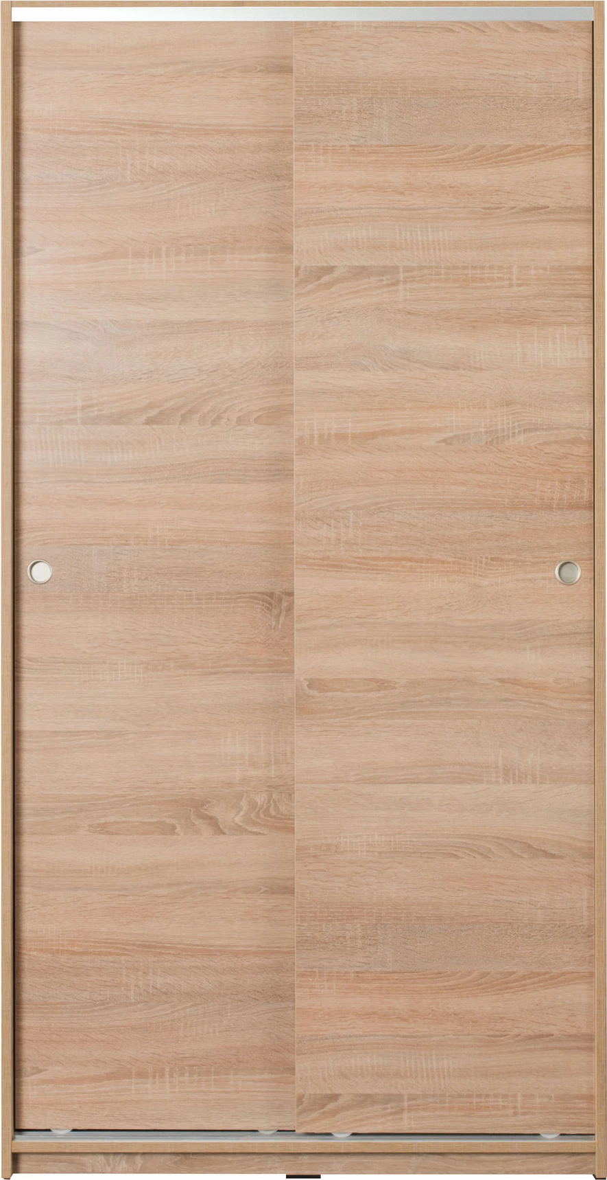 Dollap me dyer rrëshqitëse, ngjyrë Sonomo, Hanah Home, SWD-402-SS-2, 94x52x182 cm