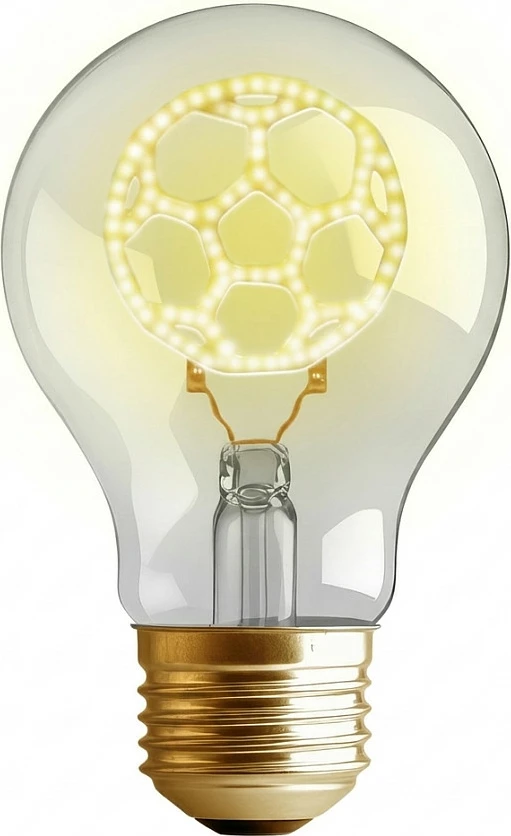 Poç LED Synergy21 A68 Futboll, i rikarikueshëm