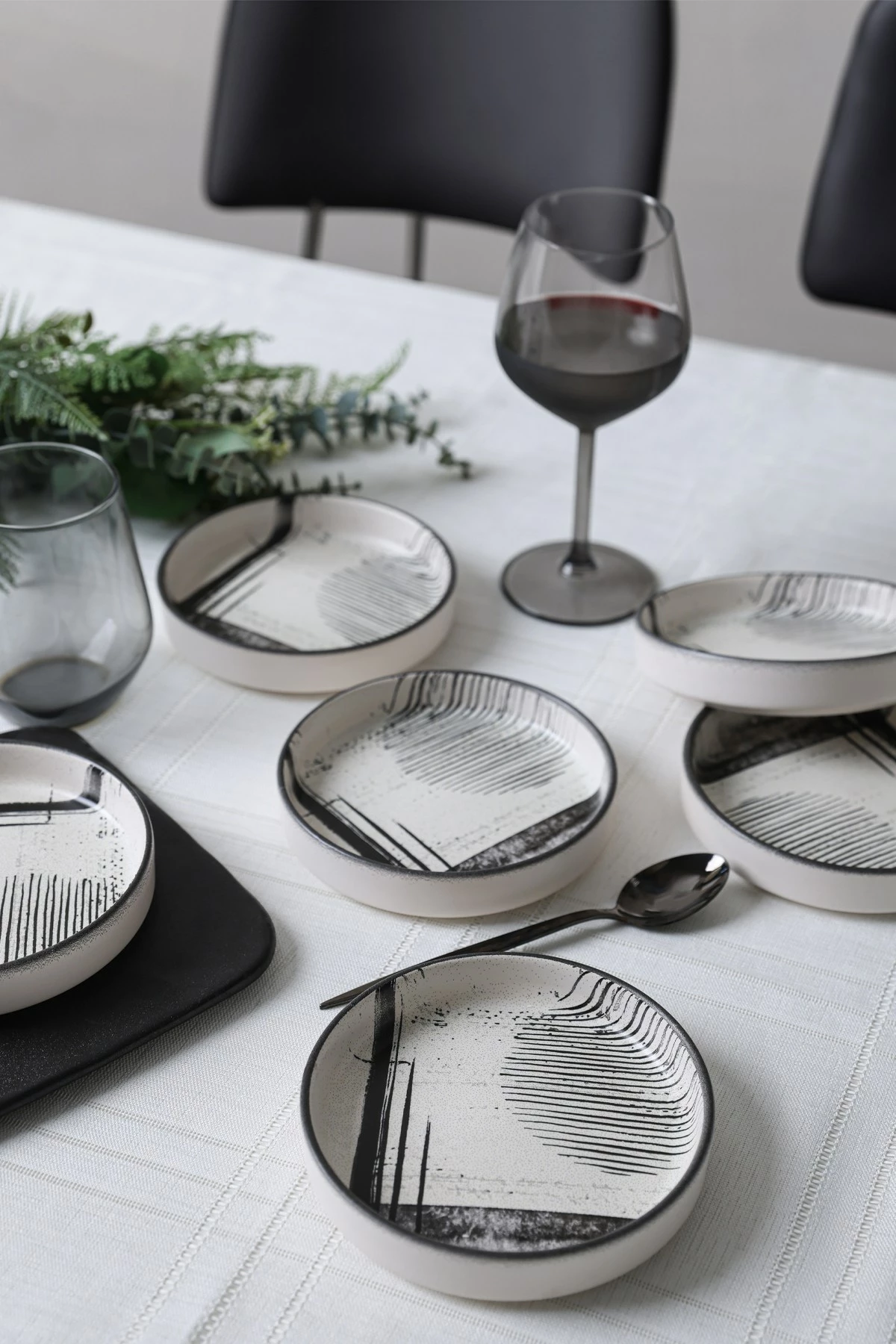 Set tasash qeramike (6 copë), Hermia Concept, X00017910
