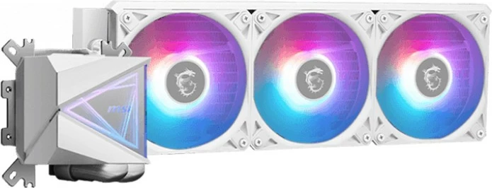 Ftohës uji MSI MAG Coreliquid I360, all-in-one, 3x12cm, i bardhë, RGB
