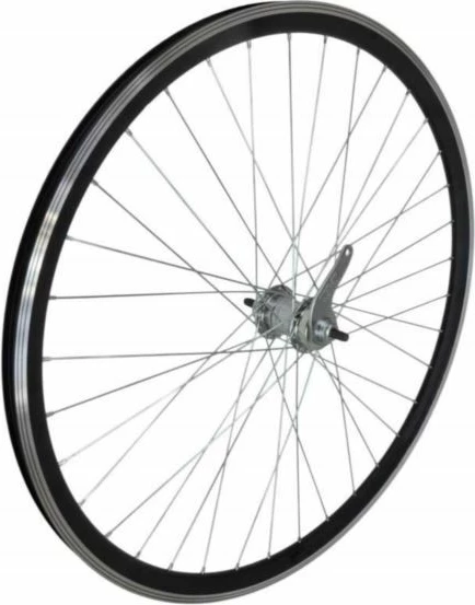 Rrotë e pasme biçiklete Yakimasport, e argjendtë/zezë