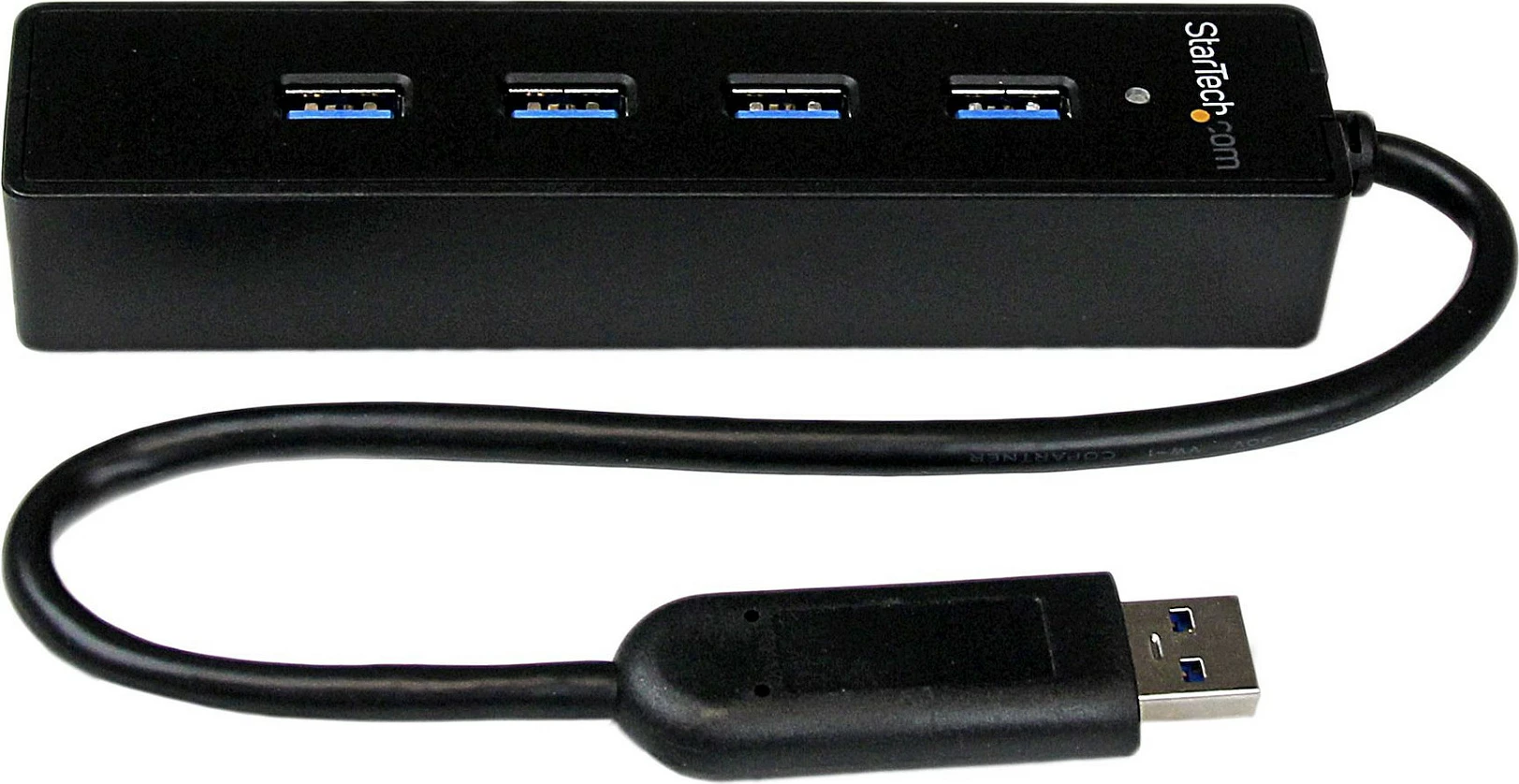 Hub USB StarTech ST4300PBU3, 4 porta USB-A USB 3.2 Gen 1, 5Gbps, kabllo 25 cm, i zi