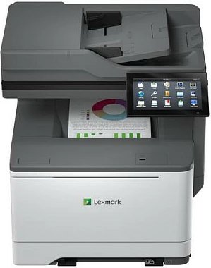 Printer multifunksional Lexmark CX635adwe, laser me ngjyra, A4, 40 faqe/min, gri/e bardhë