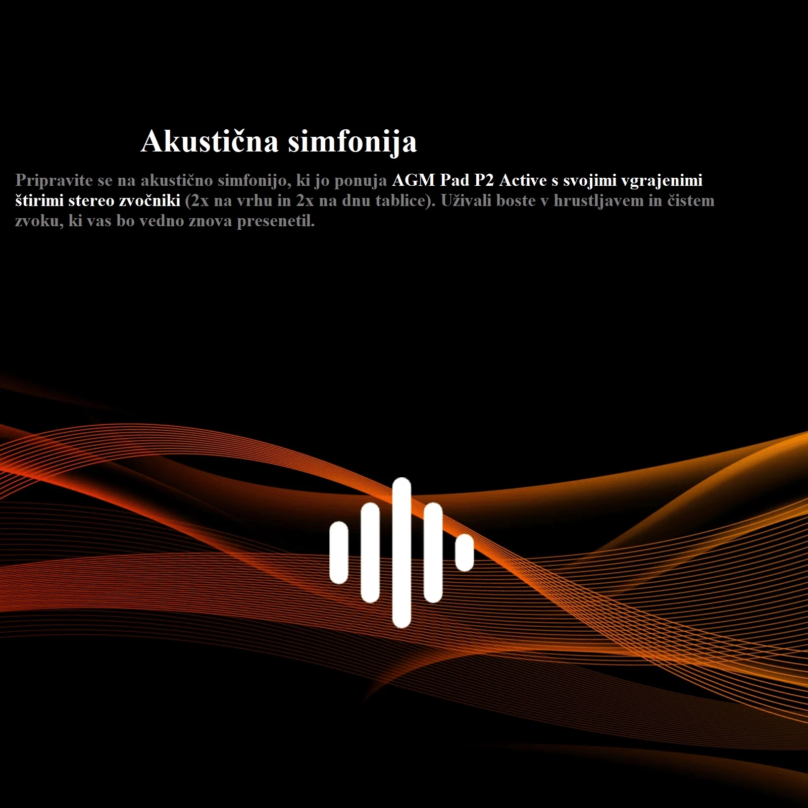 Tablet rugged AGM Pad P2 Active 11\", 8GB+8GB RAM, 256GB, IP68, Android 14, i zi/portokalli