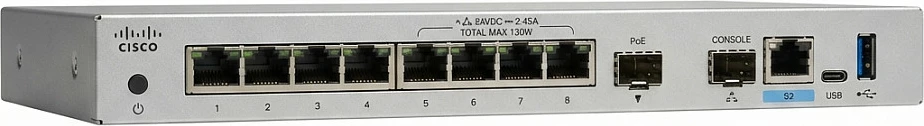 Pajisje Firewall Cisco Secure Firewall 1210CP, kompakt, PoE, Threat Defense