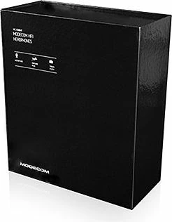 Kufje Modecom MC-1500 HF, 3.5mm, me mikrofon, kabllo e ndashme 1.3m, ngjyrë kafe