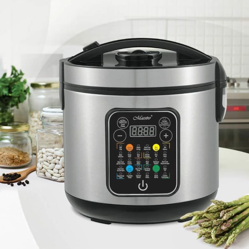 Multicooker MAESTRO MR-794, 5 litra, 900W, ngjyrë çelik satinë/zezë