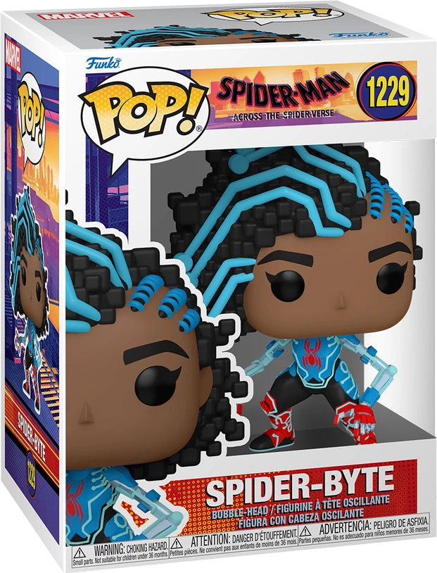 Figurinë Funko Pop Marvel Spider-Man Spider-Byte #1229