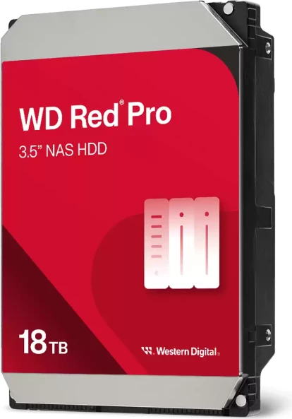 Hard disk WD Red Pro WD181KFGX 18TB 3.5" SATA 6Gb/s 7200rpm 512MB cache