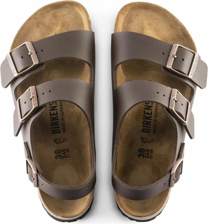 Sandale për meshkuj Birkenstock, kafe