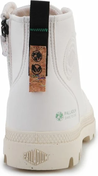 Këpucë Palladium për meshkuj dhe femra, të bardha [Madhësia: 37]