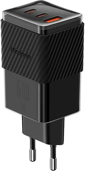 Karikues Mcdodo CH-1501 GaN 67W, 2x USB-C, USB-A, i zi