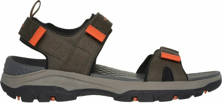 Sandale për meshkuj Skechers, të gjelbra