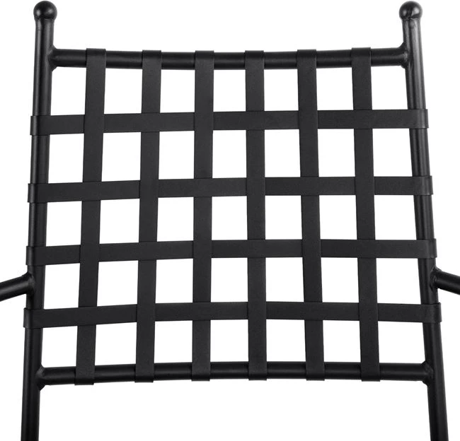 Karrige metalike FH5171.11 ngjyrë e zezë 57x60x92 cm