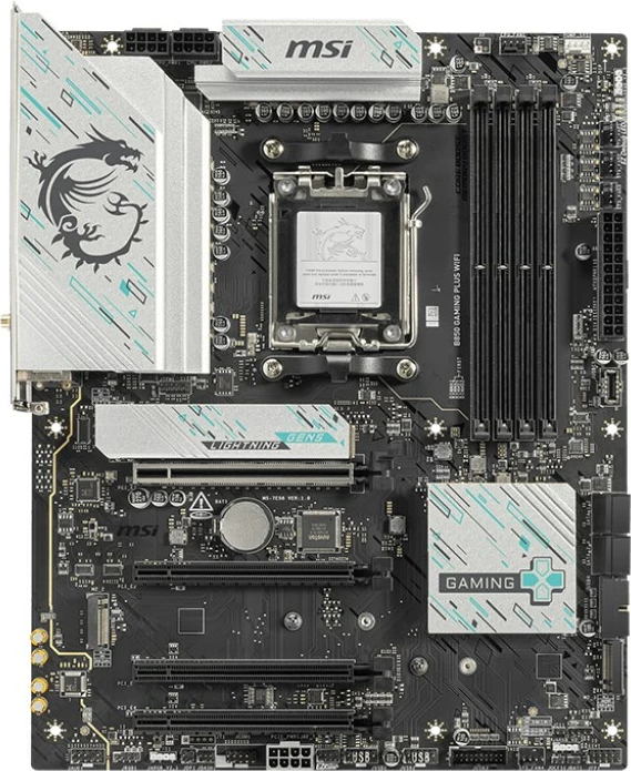 Pllakë amë MSI B850 GAMING PLUS WIFI, Socket AM5, ATX, E zezë