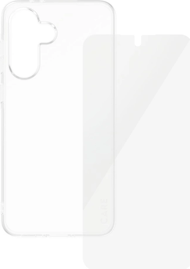 Mbështjellës PanzerGlass për Samsung Galaxy A56 5G, set 2-në-1, transparent
