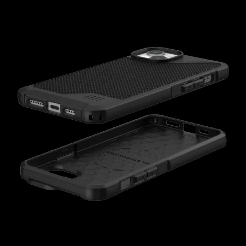 Mbrojtëse telefoni UAG Metropolis LT MagSafe për iPhone 15 Plus, e zezë